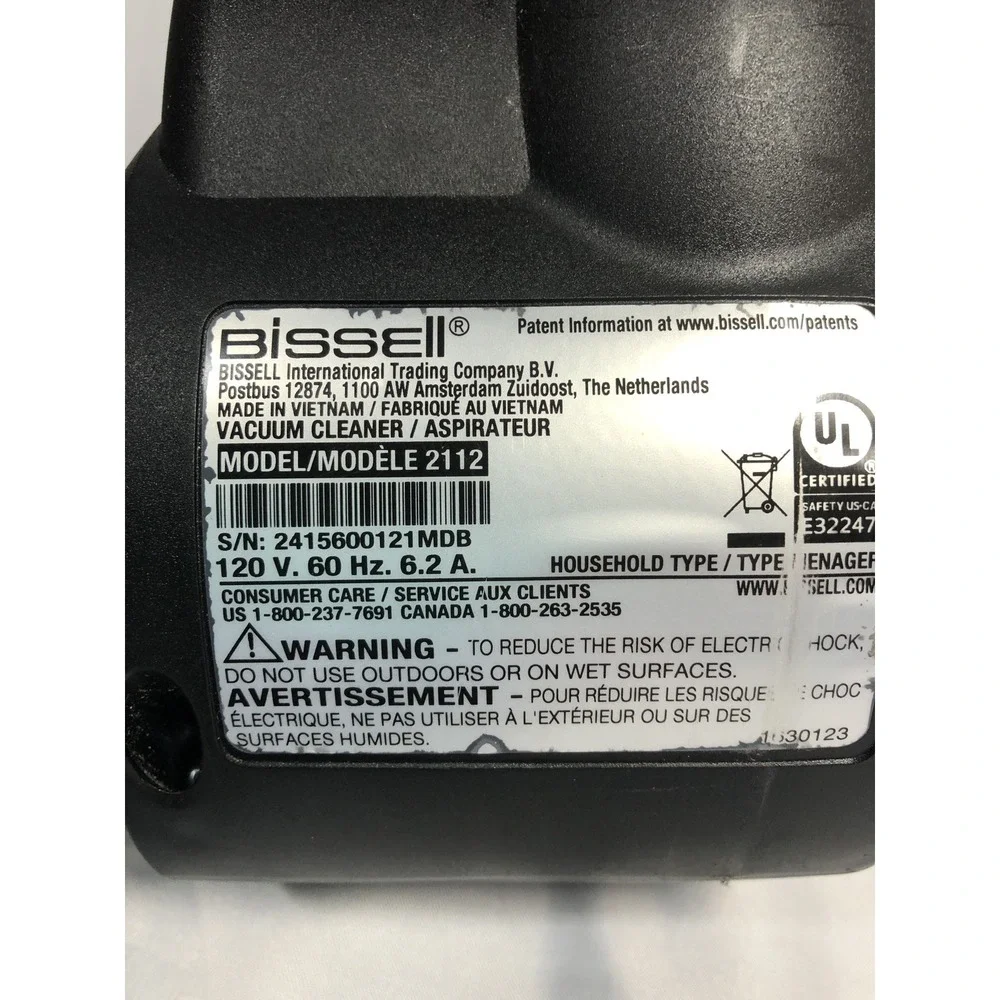 Bissell PowerForce Compact Motor 1606836 for 2112 1520 3508 OEM